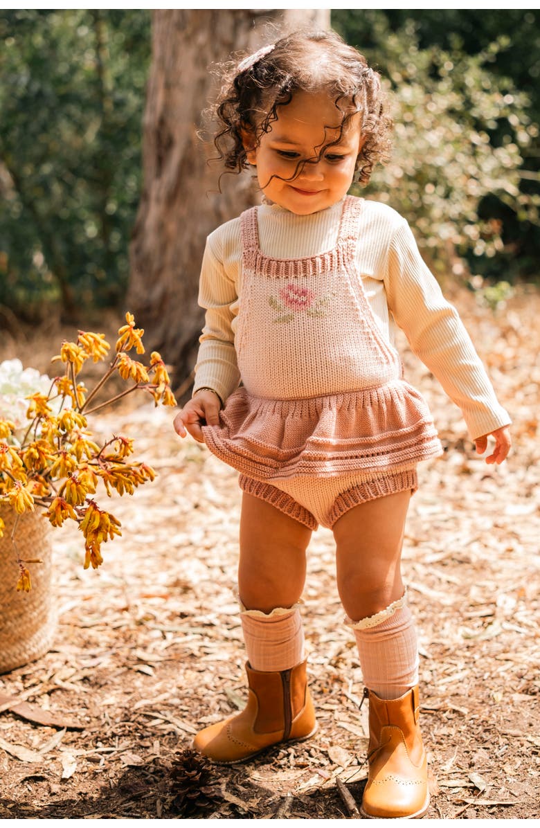 Wild Wawa Rose Romper, Alternate, color, Misty Rose