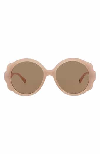 55mm Oval Sunglasses