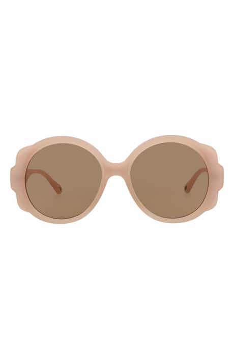 55mm Oval Sunglasses