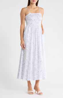 Splendid Printed Midi Dress