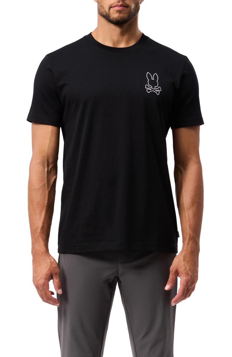 Psycho Bunny Hamilton Logo Graphic T-Shirt, Main, color, 