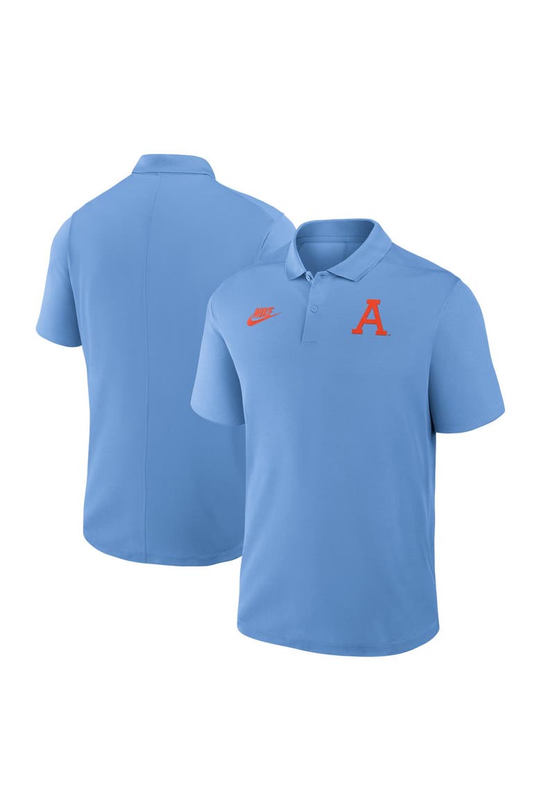 Men's Nike  Light Blue Auburn Tigers Valor Victory Polo, Main, color, Light Blue