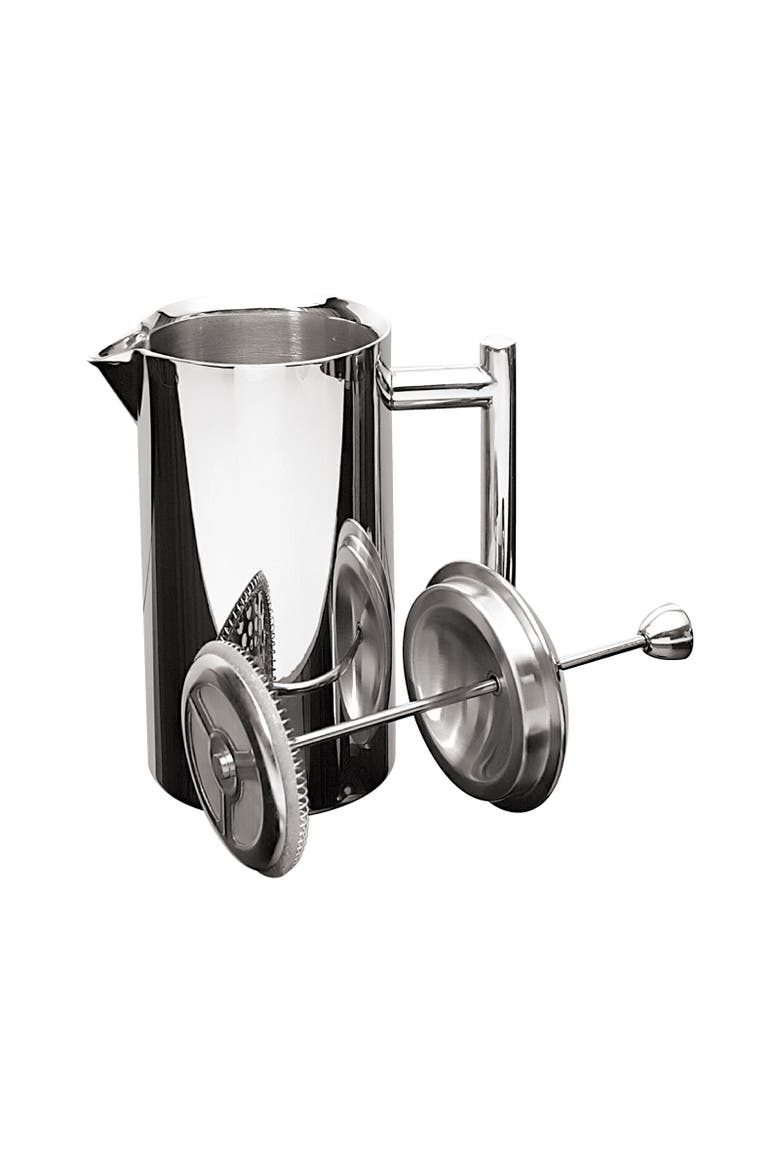 Polished 18/10 Stainless Steel French Press Coffee Maker, Alternate, color, 23 oz