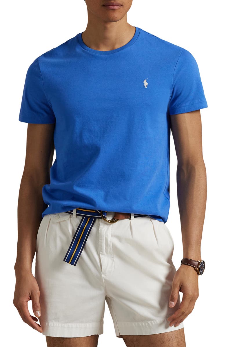 Polo Ralph Lauren Classic Fit Jersey Crewneck T-Shirt, Main, color, 