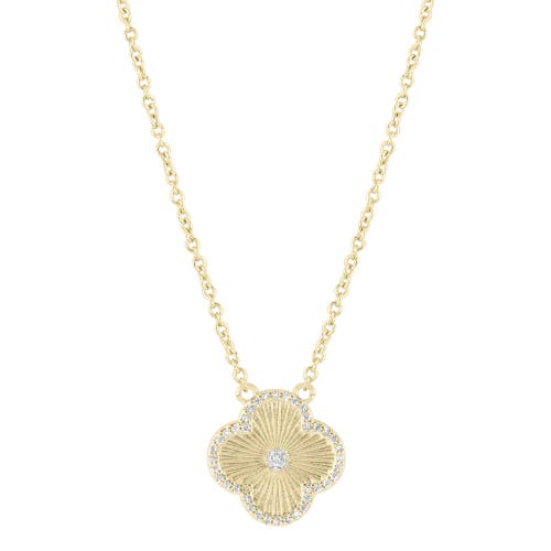 Electric Picks Icon Necklace In Gold