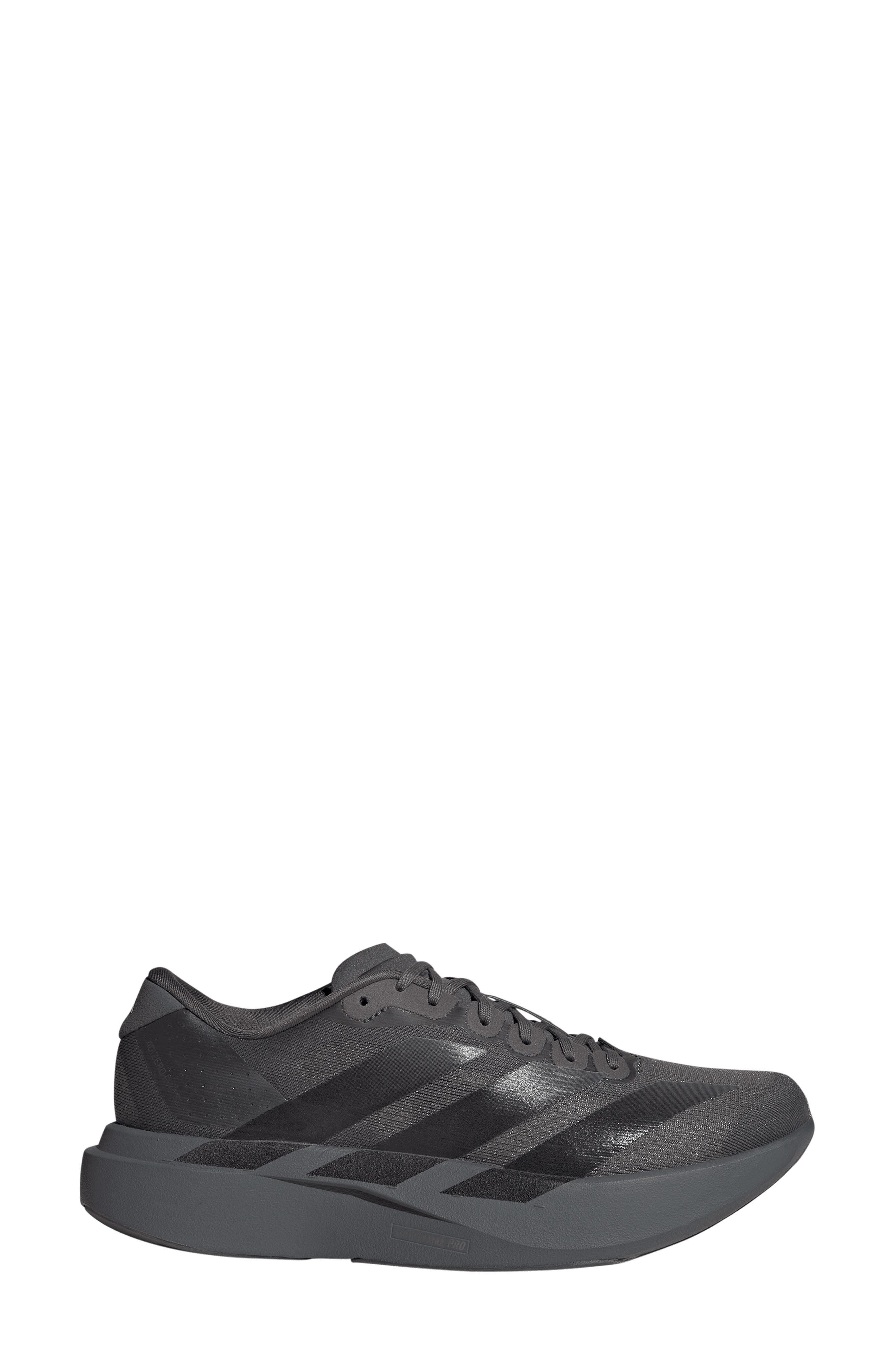 adidas Adizero Evo SL Running Shoe, Alternate, color, Grey Five