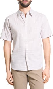 Theory Irving Short Sleeve Button-Up Shirt