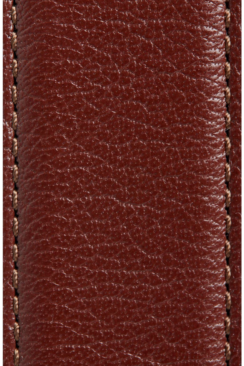 Iconic Leather Belt, Alternate, color, CRAFTY BROWN