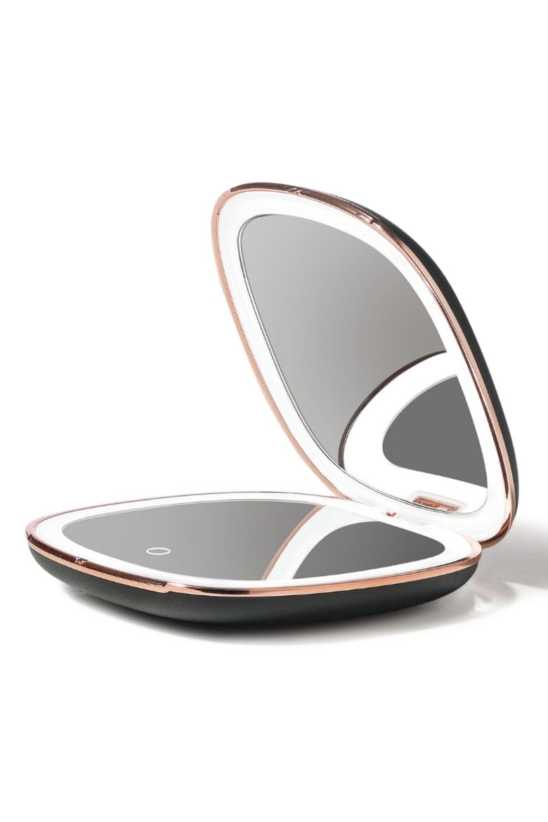 Mila 2 LED Compact Mirror, Alternate, color, Midnight Majesty