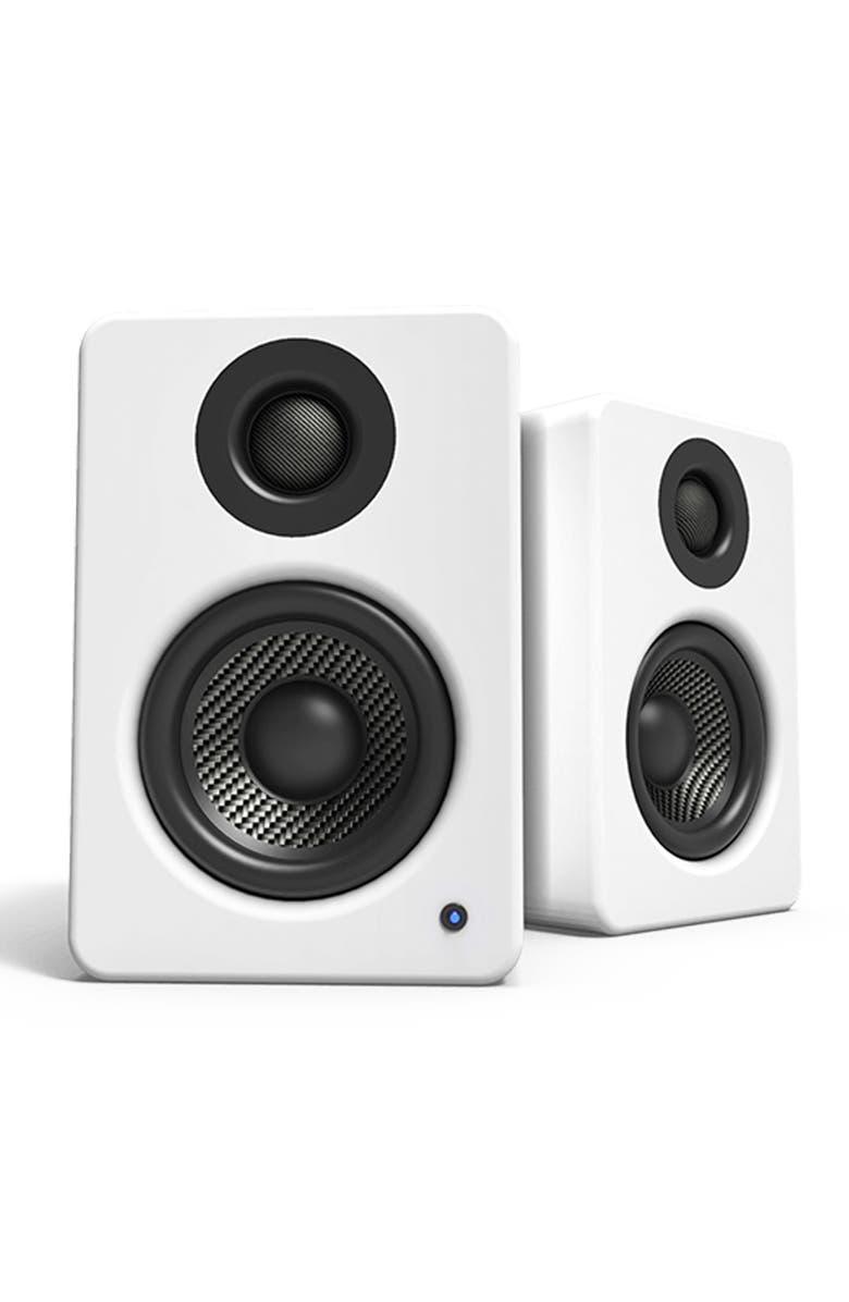Kanto YU2 Powered Desktop Speakers - Pair, Main, color, Matte White