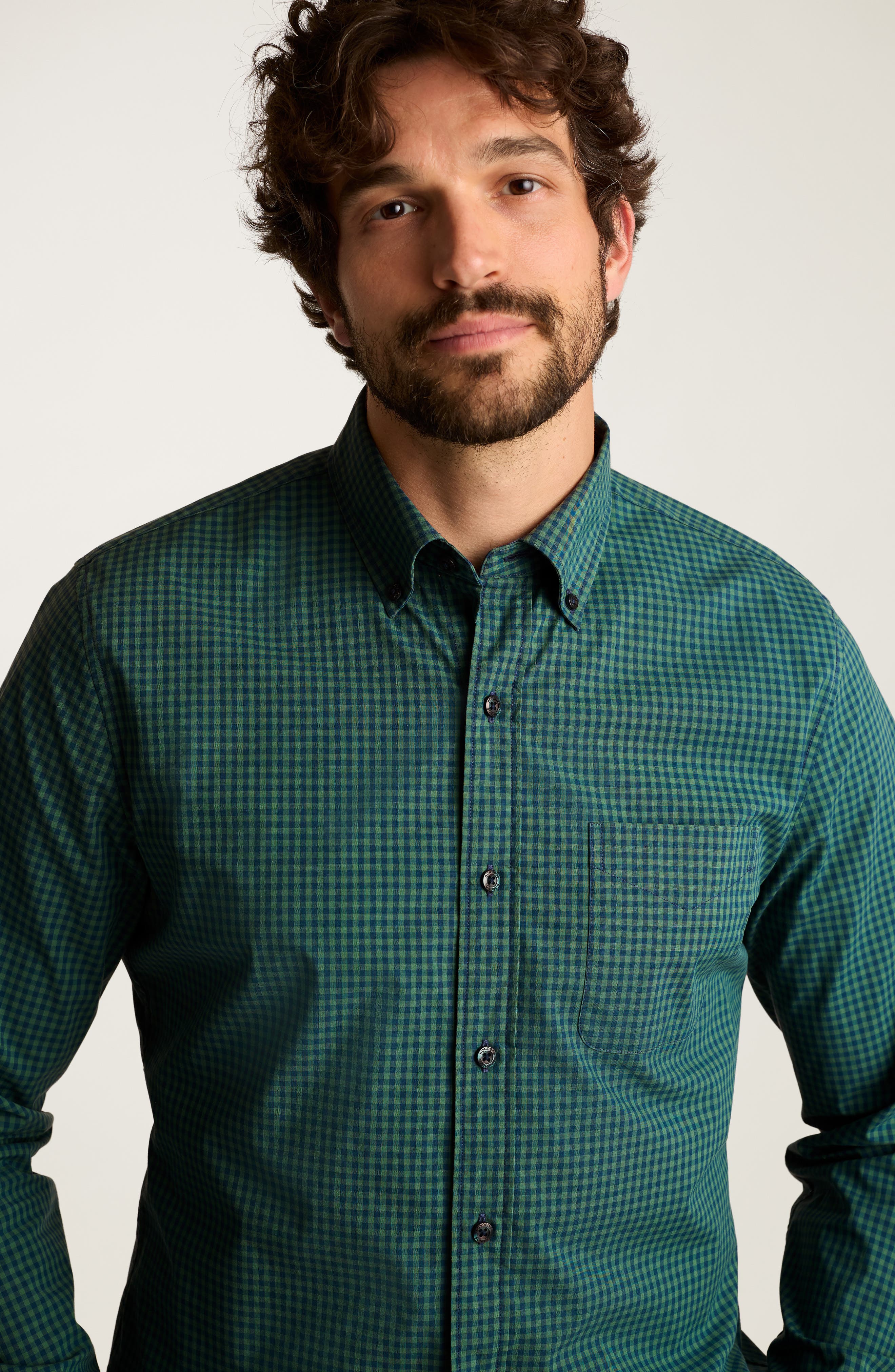 Everyday Stretch Cotton Button-Down Shirt - image 2