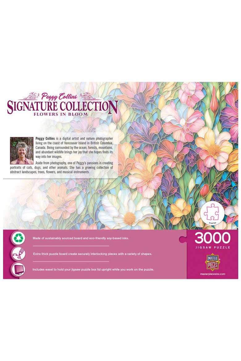 Flowers in Bloom 3000pc Puzzle, Alternate, color, Multicolor
