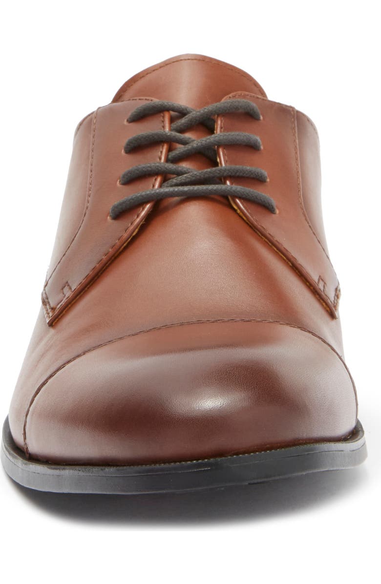 Steve Madden Islin Cap Toe Derby, Alternate, color, Cognac