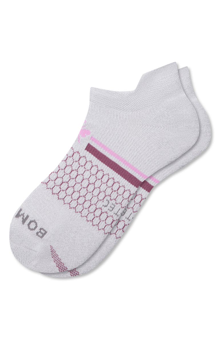 Bombas Double Stripe Ankle Socks, Alternate, color, 