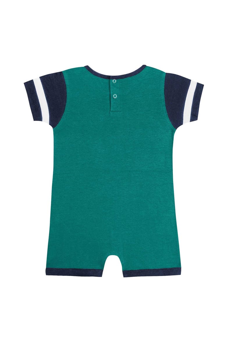 Infant Fanatics Branded Aqua Seattle Mariners Fast Pitch Romper, Alternate, color, Aqua