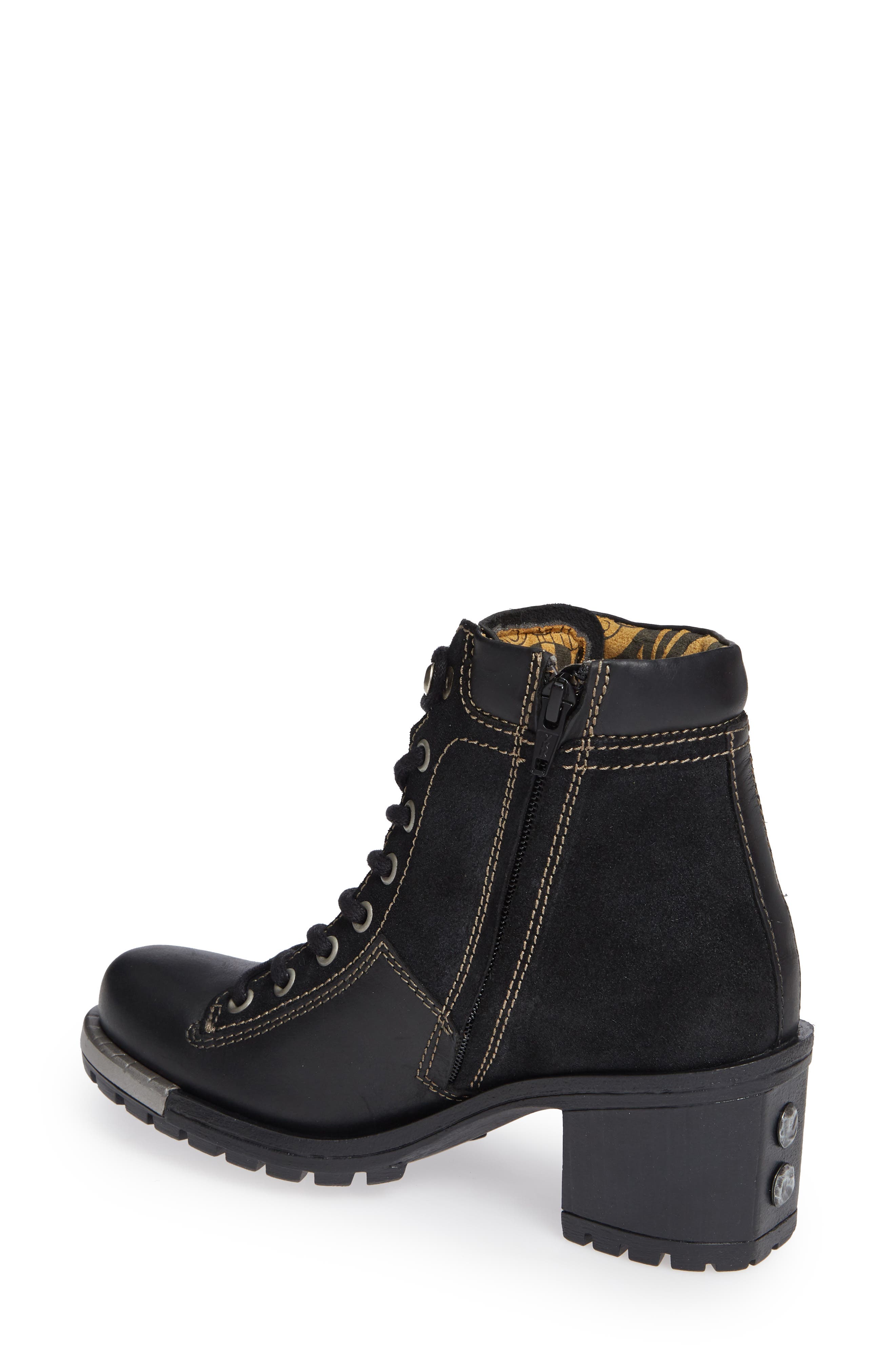 'Leal' Boot, Alternate, color, BLACK/ ANTHRACITE