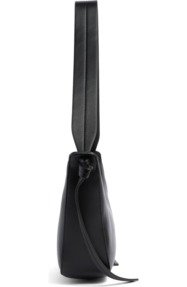 BCBG Knotted Strap Sling Shoulder Bag, Alternate, color, Black