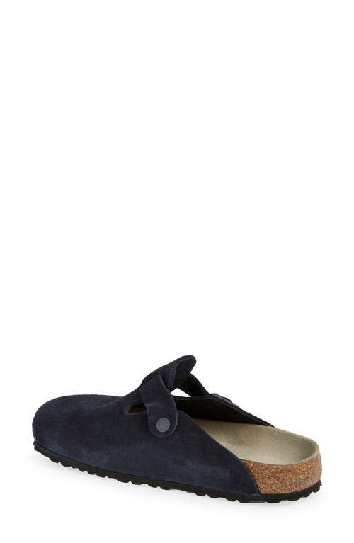 Birkenstock Boston Clogs Midnight In Blue