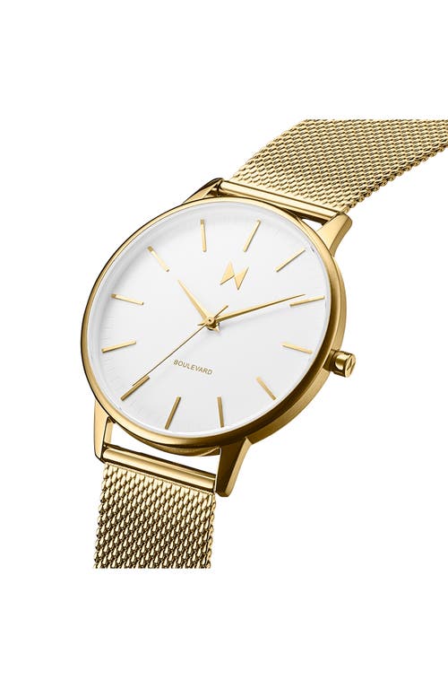 Mvmt Boulevard Mesh Strap Bracelet Watch, 38mm In Multi