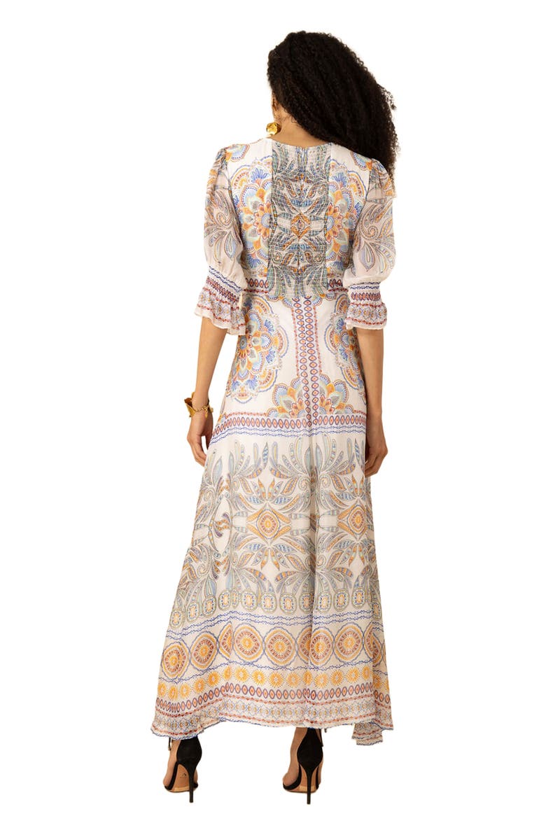 Hale Bob Treasure Chiffon Maxi Dress, Alternate, color, 