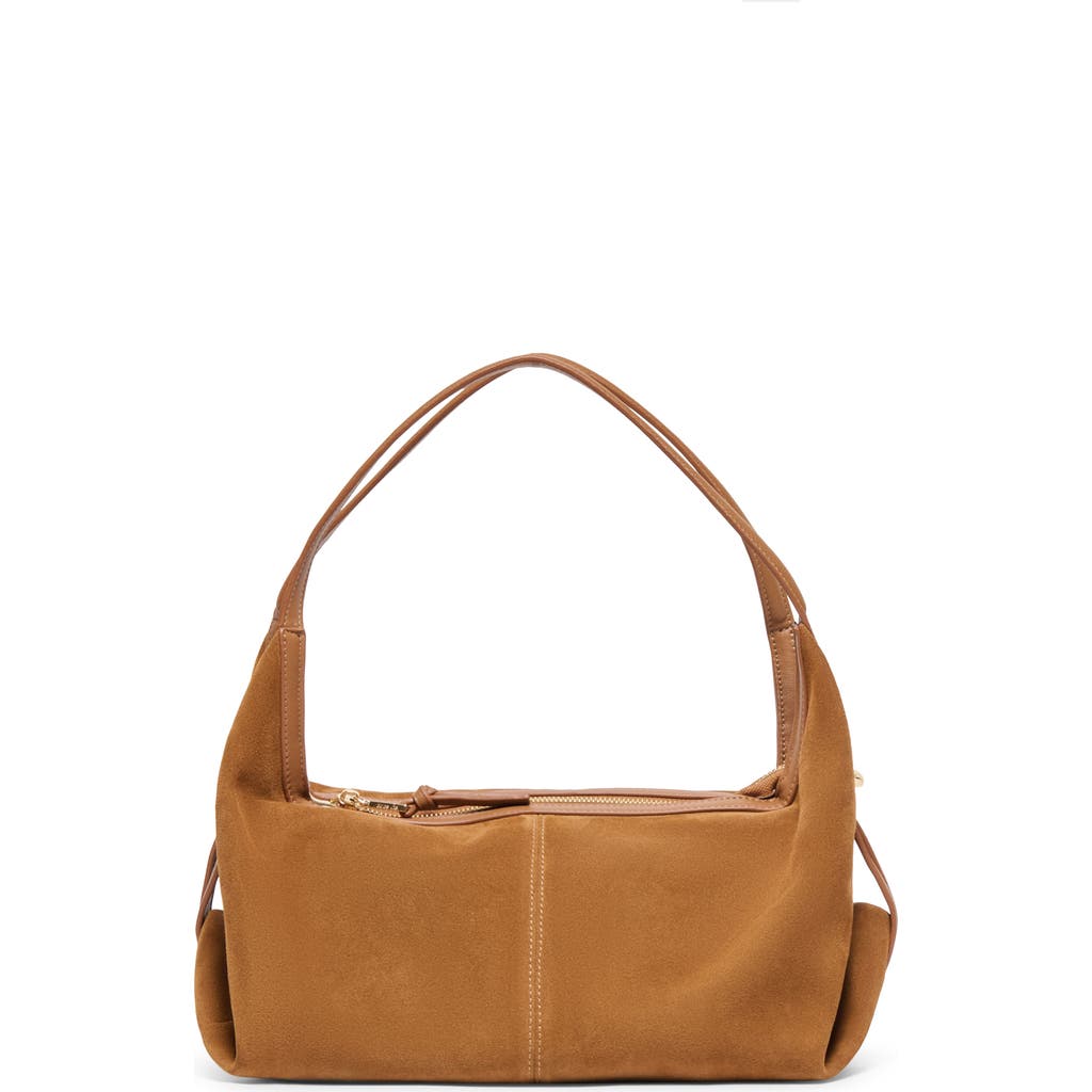 Dolce Vita Billy Leather Shoulder Bag In Brown
