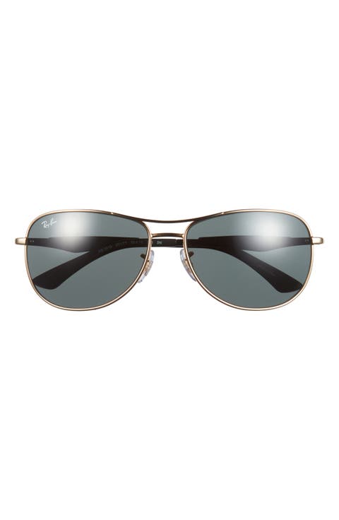 64mm Pilot Sunglasses