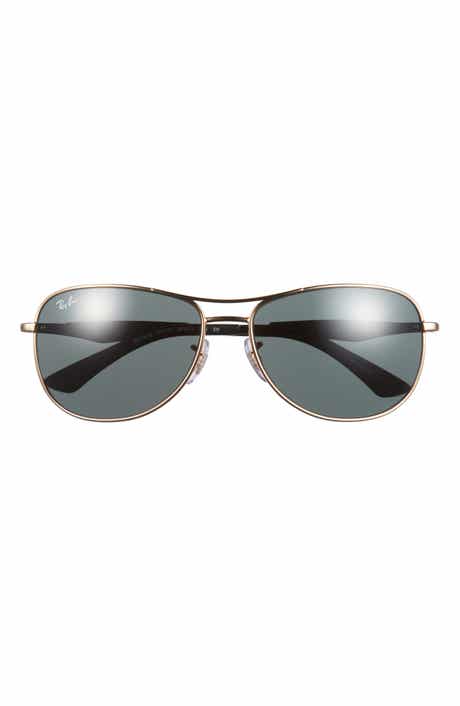 Ray-Ban 64mm Pilot Sunglasses