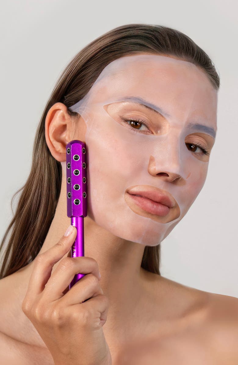 Nurse Jamie At-Home Uplifting Facial Set USD $99 Value, Alternate, color, Purple/ White/ Black