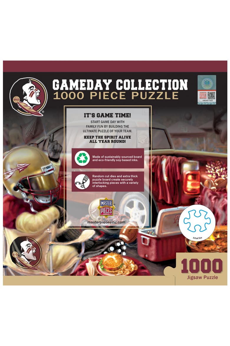 Florida State Gameday 1000 Piece Puzzle, Alternate, color, Multicolor