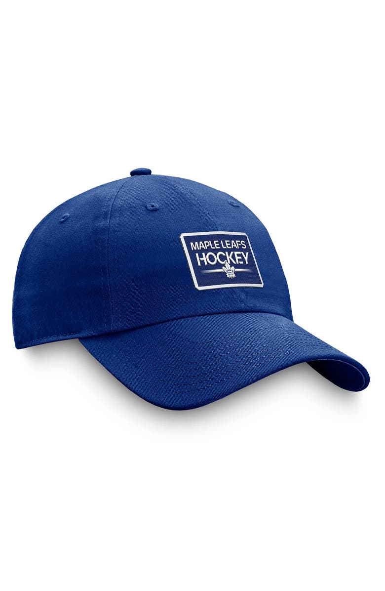 FANATICS Men's Fanatics Branded  Blue Toronto Maple Leafs Authentic Pro Prime Adjustable Hat, Alternate, color, 
