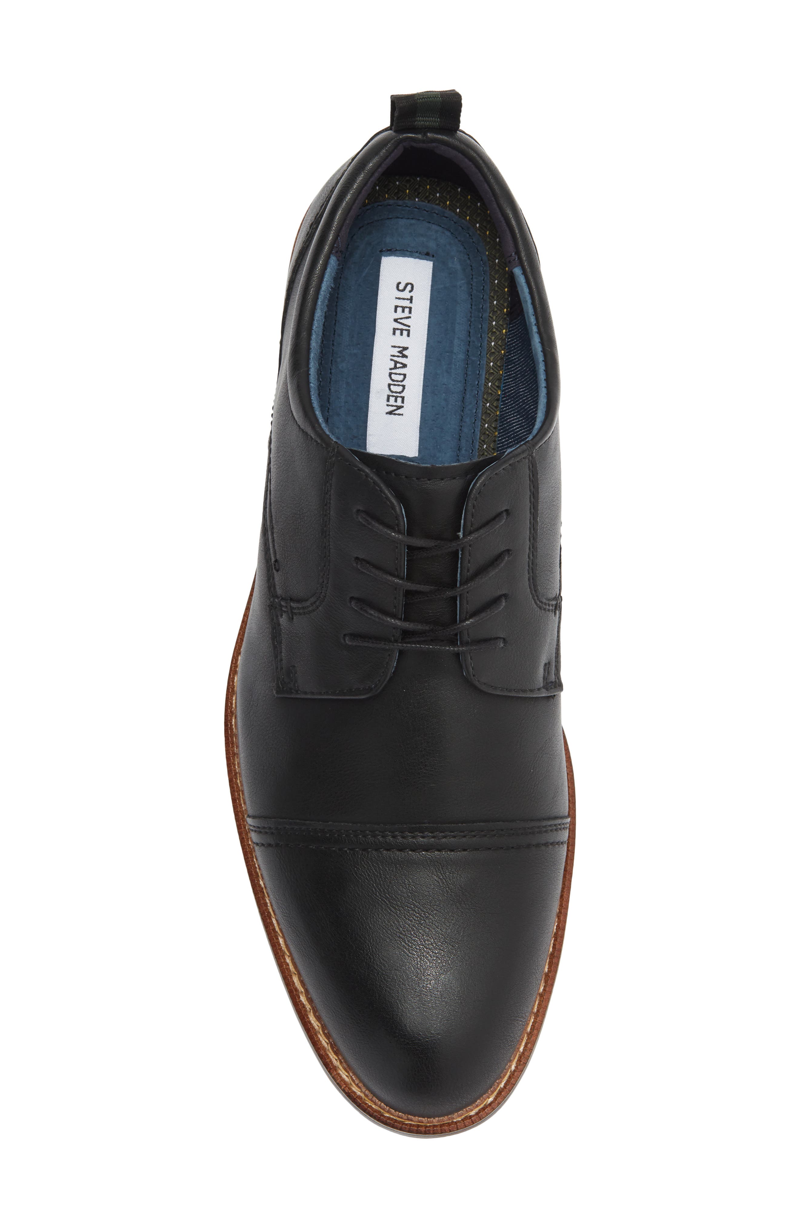 Pryor Cap Toe Derby, Alternate, color, BLACK