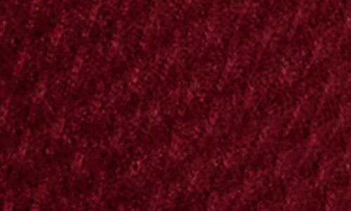 Alice And Olivia Sabine Puff-sleeve Cashmere-blend Sweater In Burgundy
