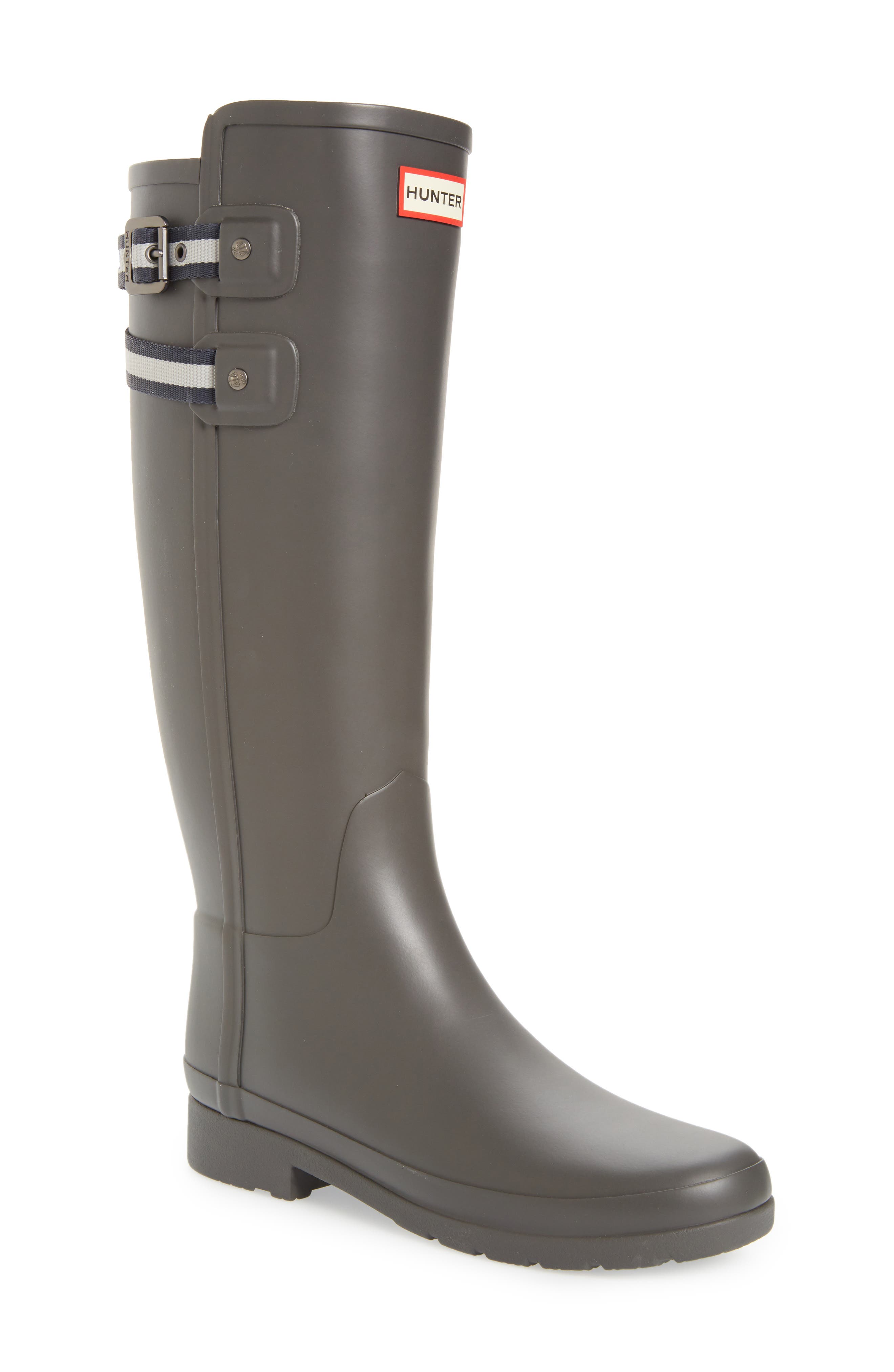 Original Refined Matte Rain Boot, Main, color, DARK SLATE