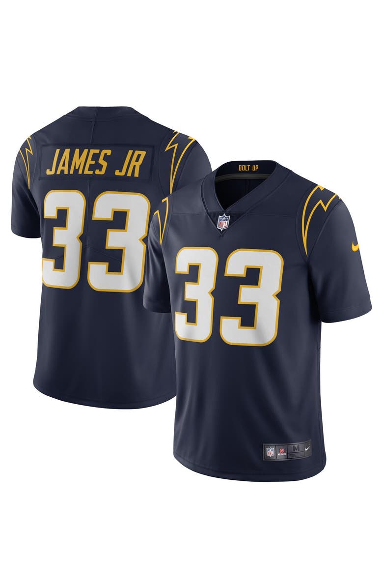 Nike Men's Nike Derwin James Navy Los Angeles Chargers Alternate Vapor Limited Jersey, Main, color,