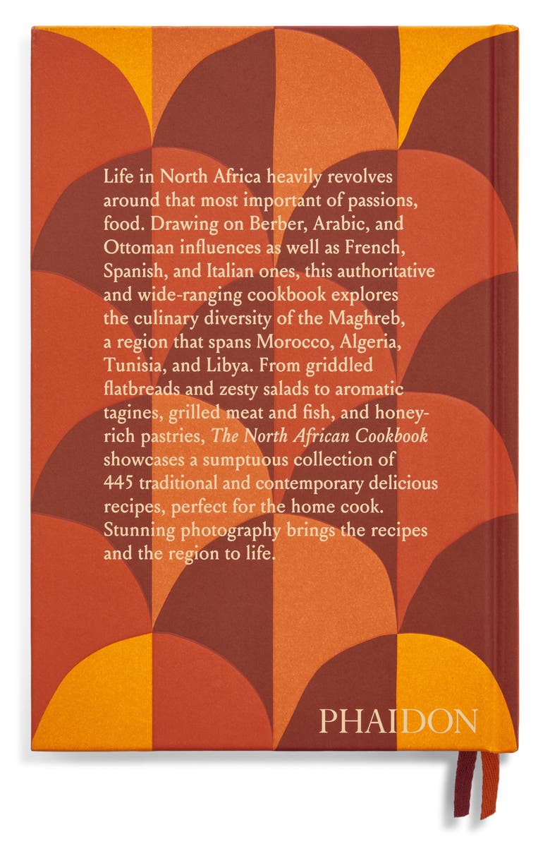 Phaidon Press 'The North African Cookbook' Cookbook, Alternate, color, Orange Multi