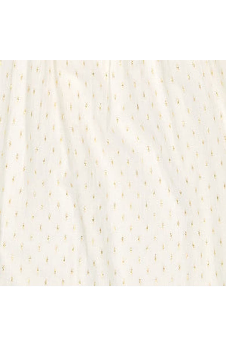 Mer St. Barth Mini Sandrine Women's Dress Gold Dobby, Alternate, color, Gold Dobby