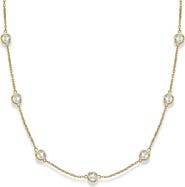 ALLUREZ Lab Diamonds By The Yard Station Necklace 14k