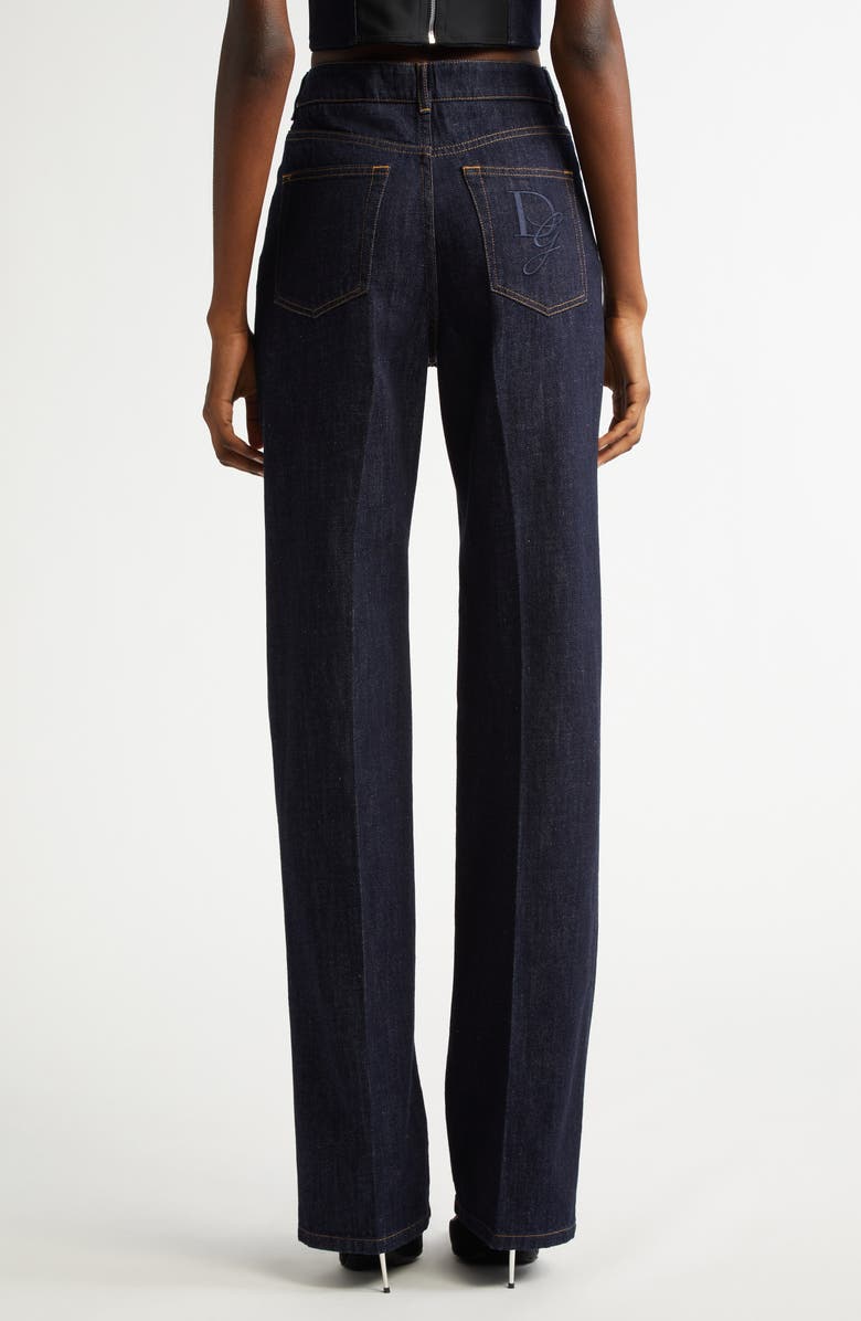 Dolce&Gabbana Denim Straight Leg Jeans, Alternate, color, 