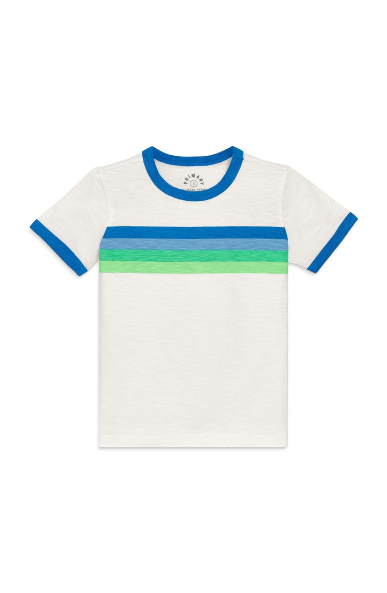 Primary Kids Tonal Banner Tee, Main, color, Cool Multi Banner