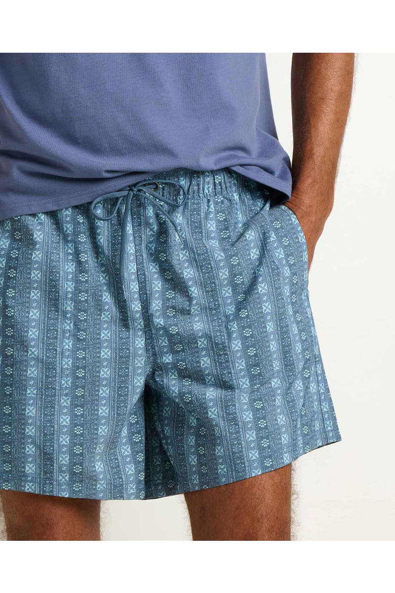 Men's Boundless Pull-On Short, Alternate, color, Pacific Blue Print