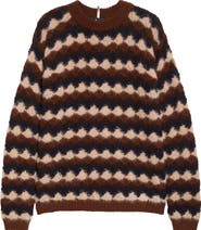 Moncler Wool Blend Crewneck Sweater