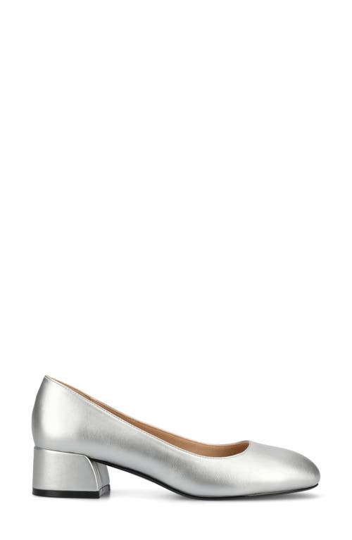 Journee Collection Journee Womens Saarii Wide Width Pumps In Silver