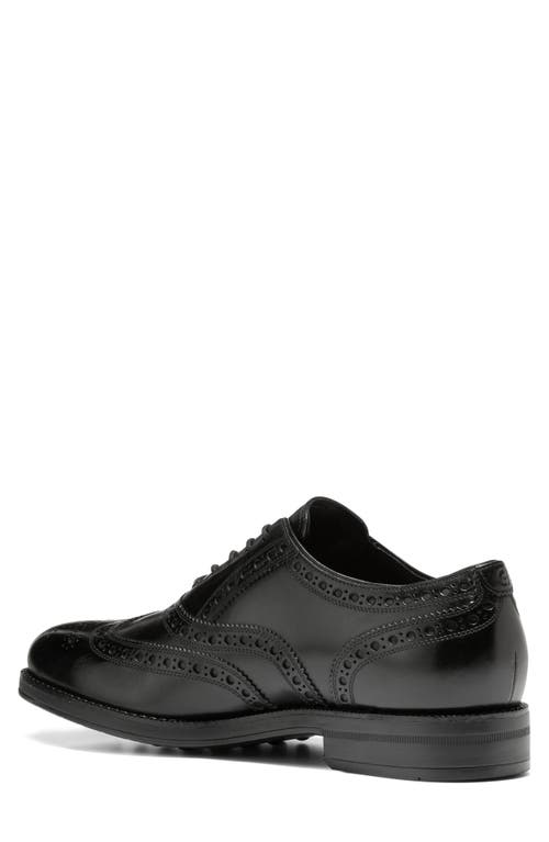 Cole Haan Ledley Grand Wingtip Oxford In Black