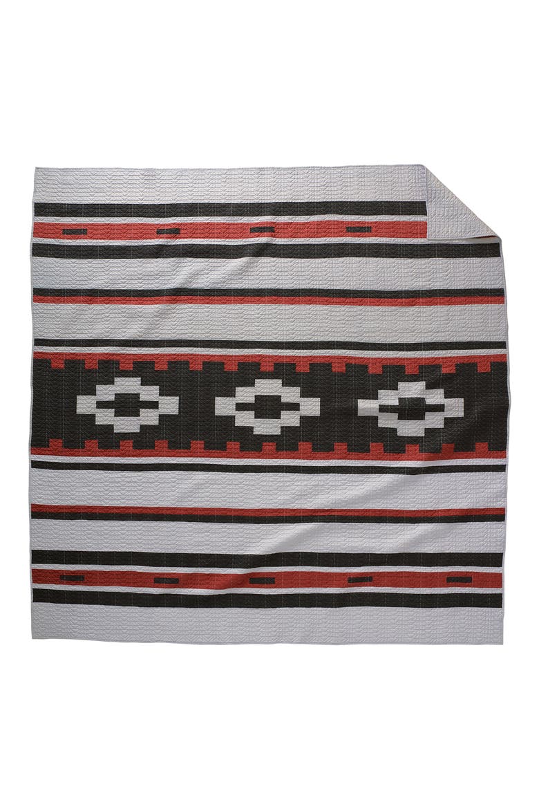 Garnet Canyon Quilt & Sham Set, Alternate, color, GREY MULTI