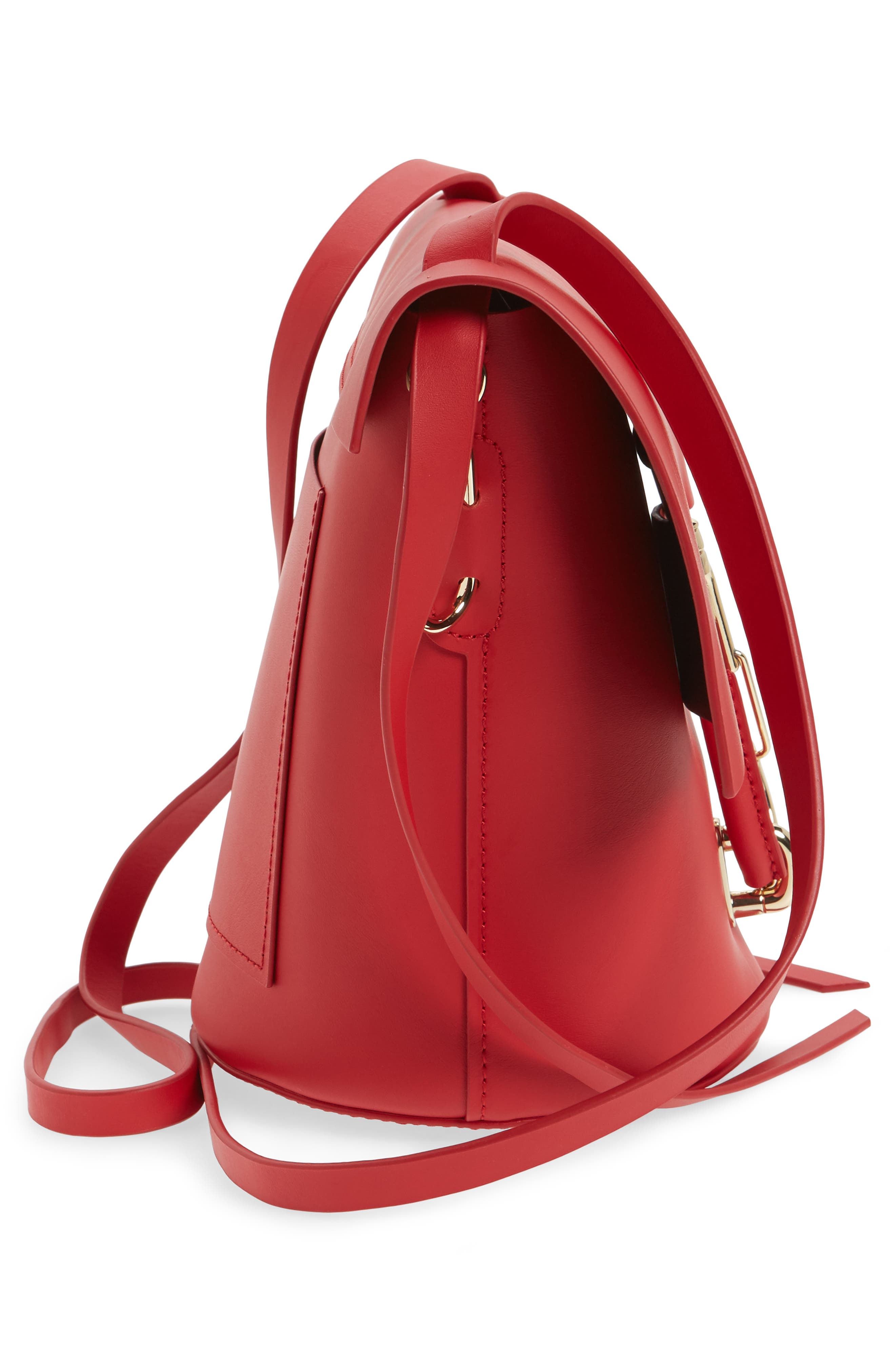 ZAC Zac Posen Belay Leather Crossbody Bucket Bag, Alternate, color, 