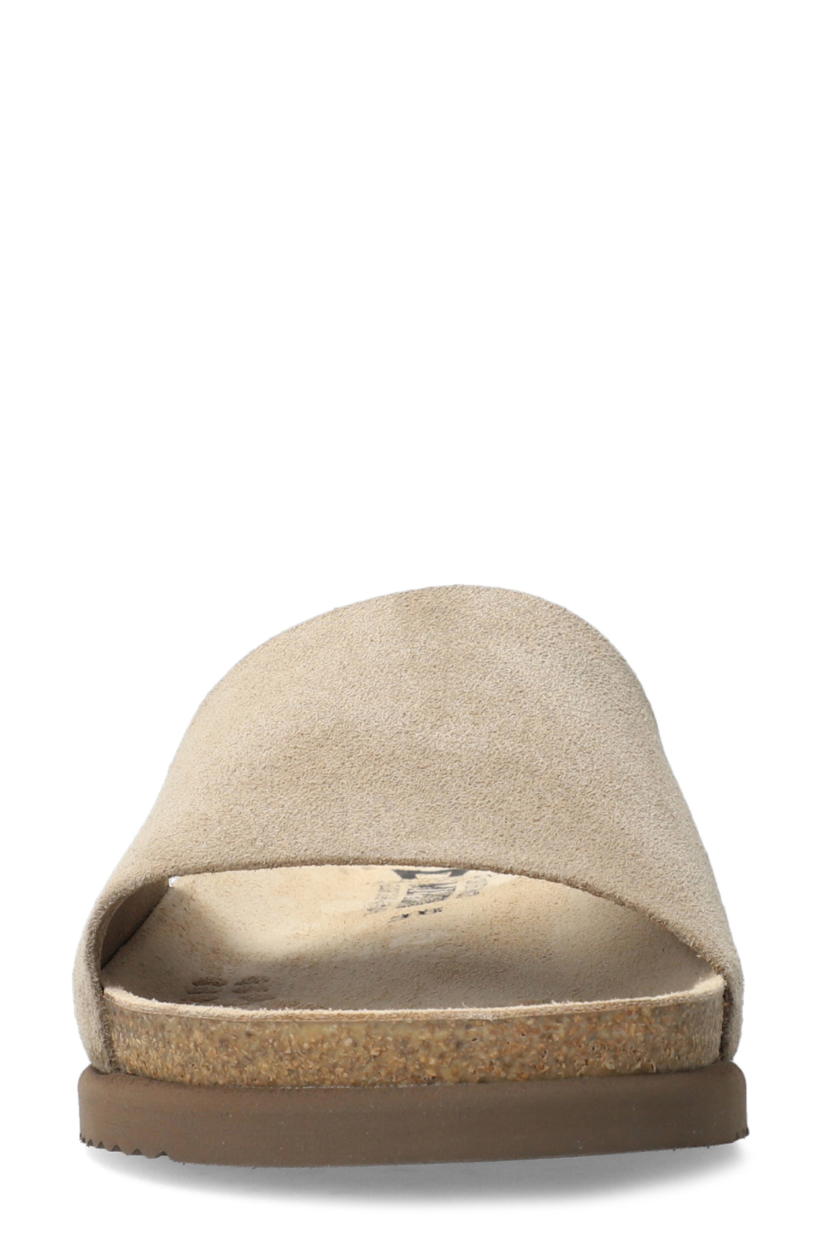 Mephisto Hanik Slide Sandal, Alternate, color, Warm Grey