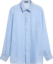 TOM FORD Striped Silk Shirt
