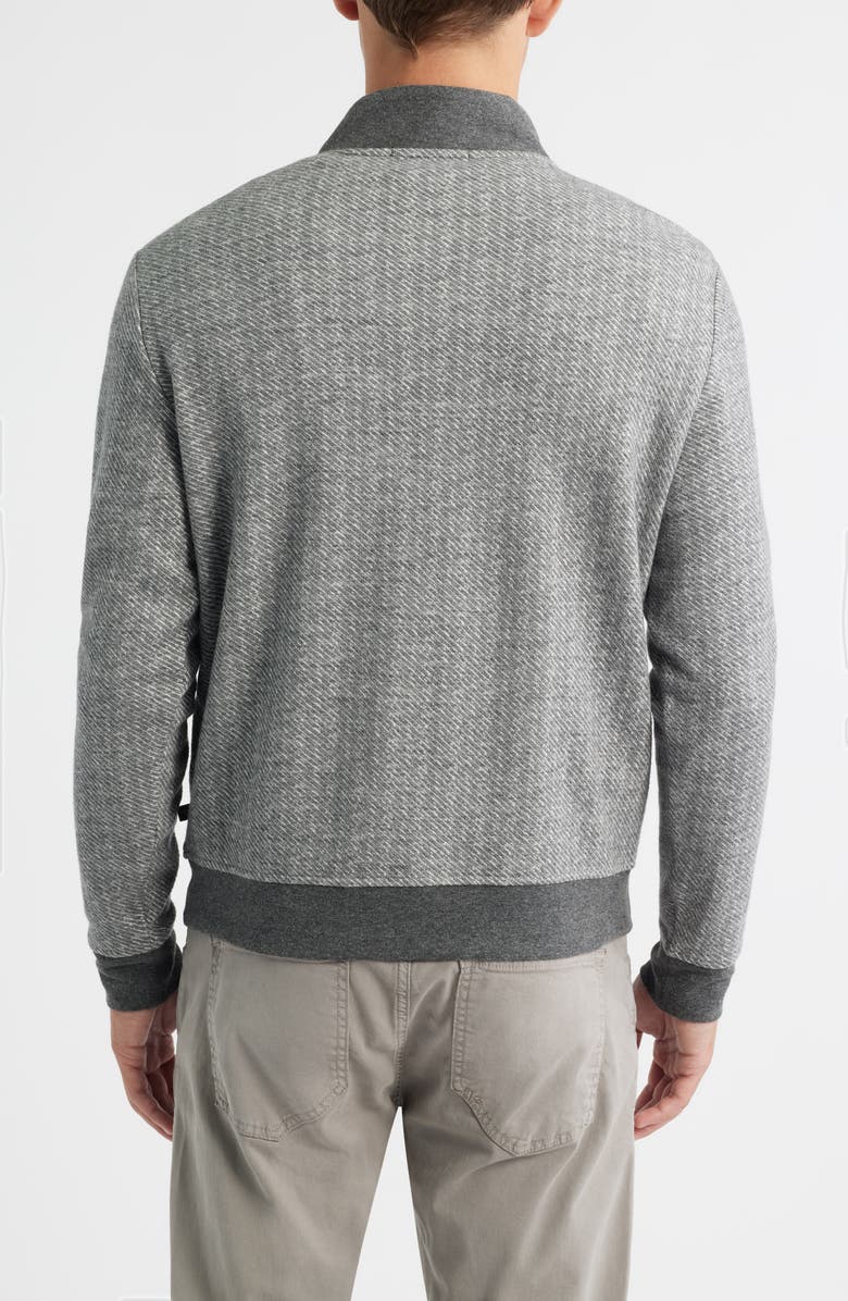 Robert Barakett Cedro Quarter Zip Pullover, Alternate, color, Grey