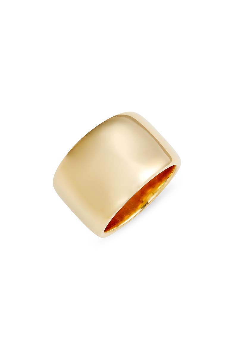 Ripple Band Ring, Main, color, GOLD