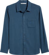 Free Fly SeaWool Flannel Button-Up Shirt